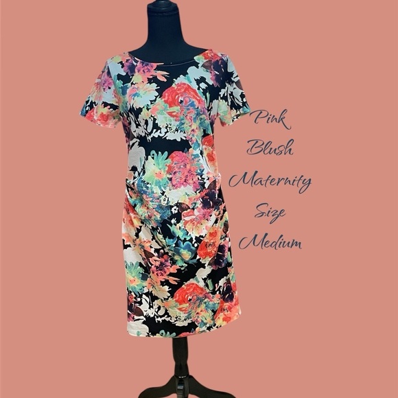 MATERNITY CAREER WEAR BY PINK BLUSH SIZE MEDIUM GENTLY WORN - Picture 1 of 4